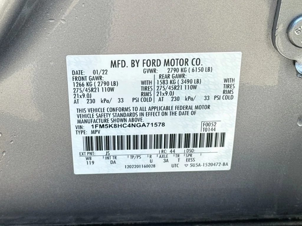 Certified Used 2022 Silver Metallic Ford Platinum image 25
