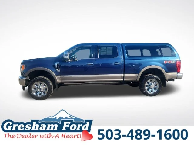 Certified Used 2019 Blue Ford King Ranch image 3