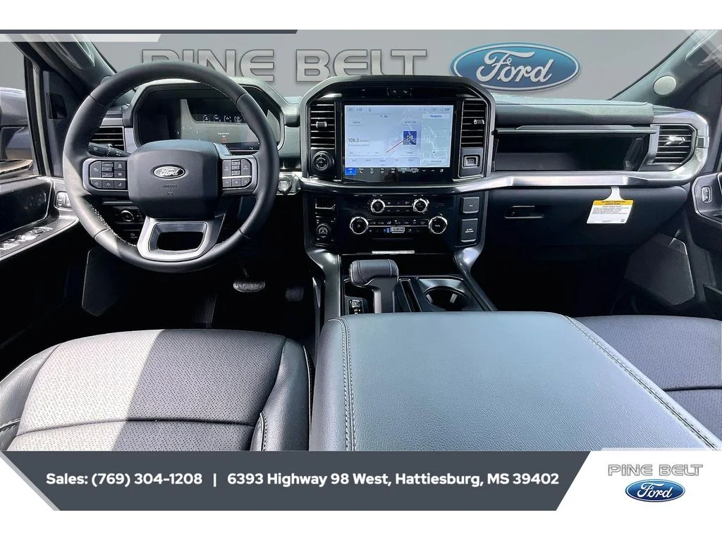 New 2026 Carbonized Gray Metallic Ford Lariat® image 14