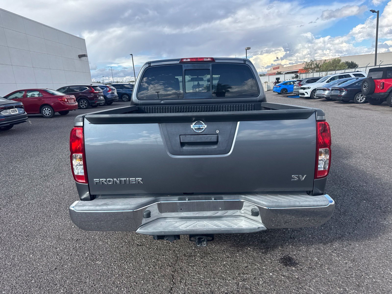 Used 2017 Gun Metallic Nissan SV image 4