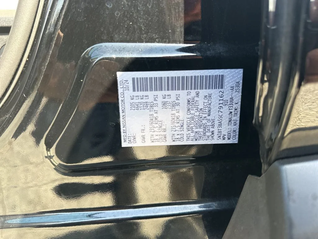 Used 2025 Black Nissan SV image 32