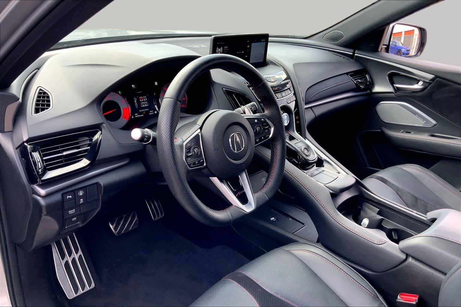 Used 2023 Lunar Silver Metallic Acura w/A-Spec Package image 16