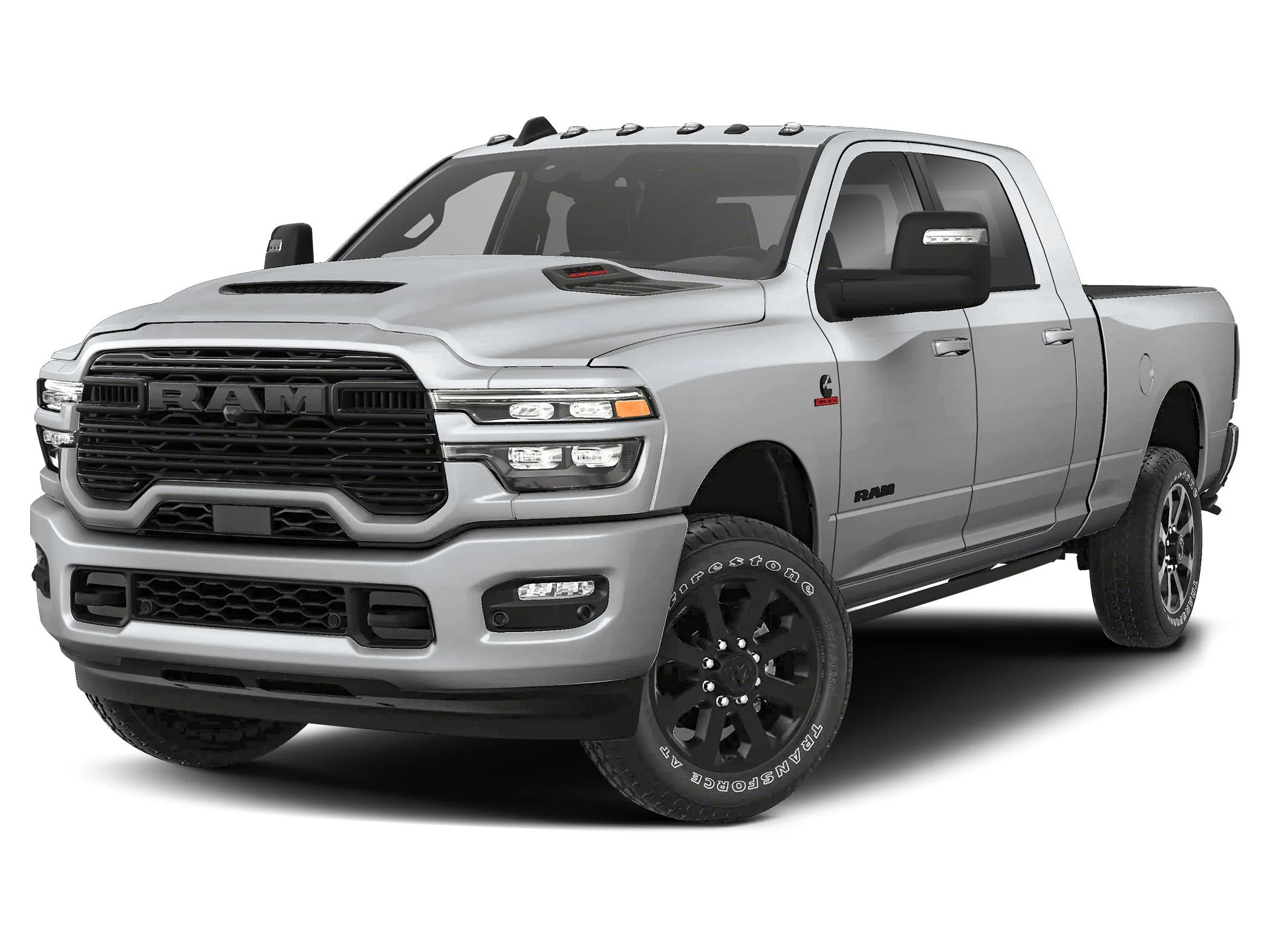 New 2026 Silver-Zynith  Paint Ram LARAMIE MEGA CAB 4X4 6