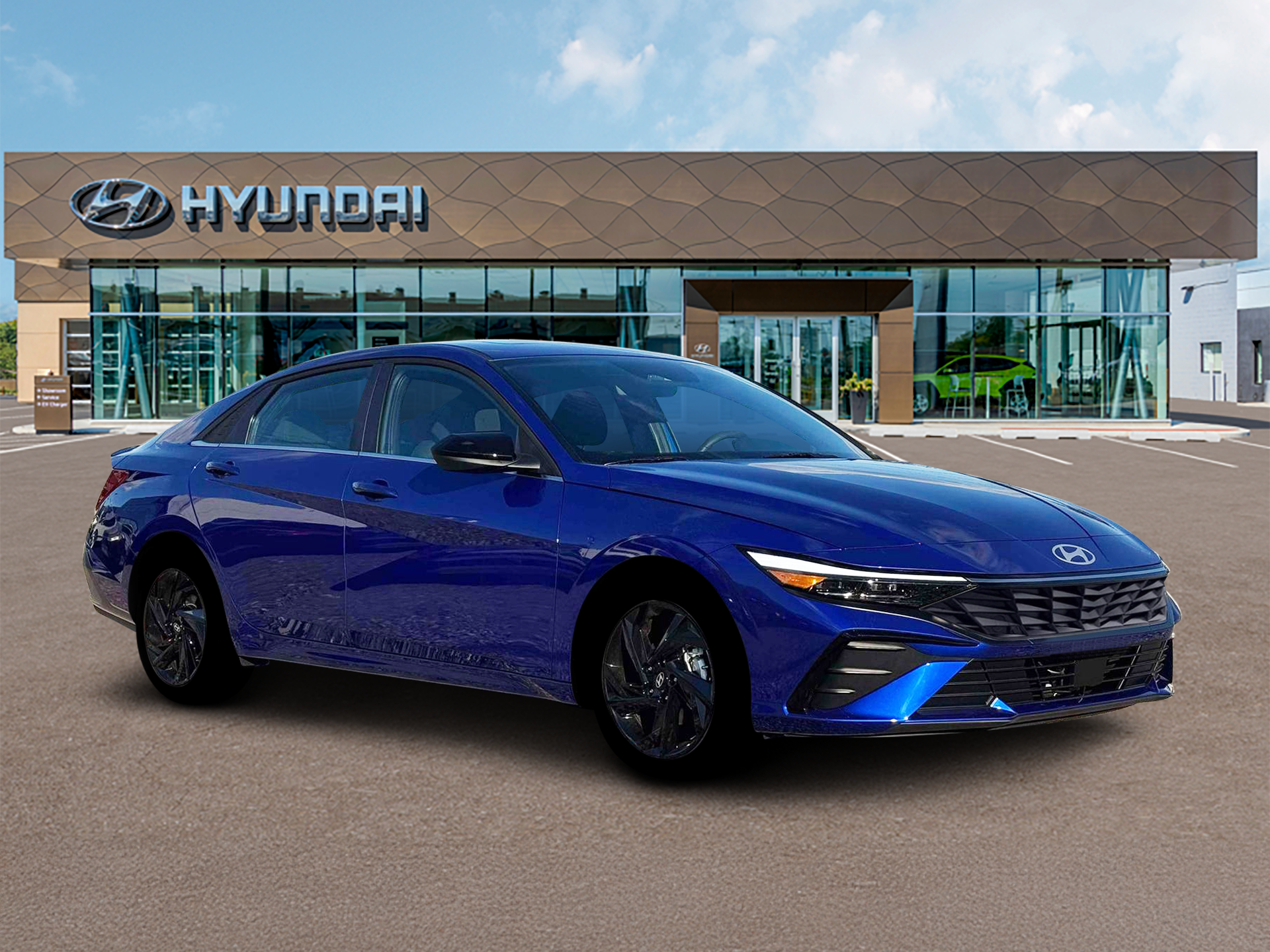 New 2026 Blue Hyundai SEL Sport image 10