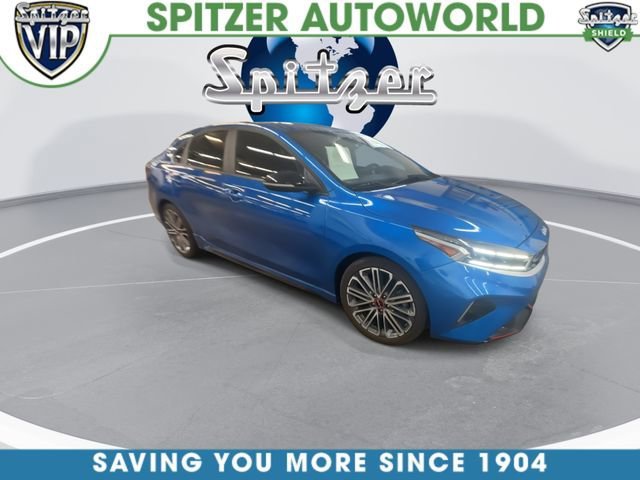 Used 2022 Kia FORTE GT with VIN 3KPF44AC2NE493015 for sale in Northfield, OH