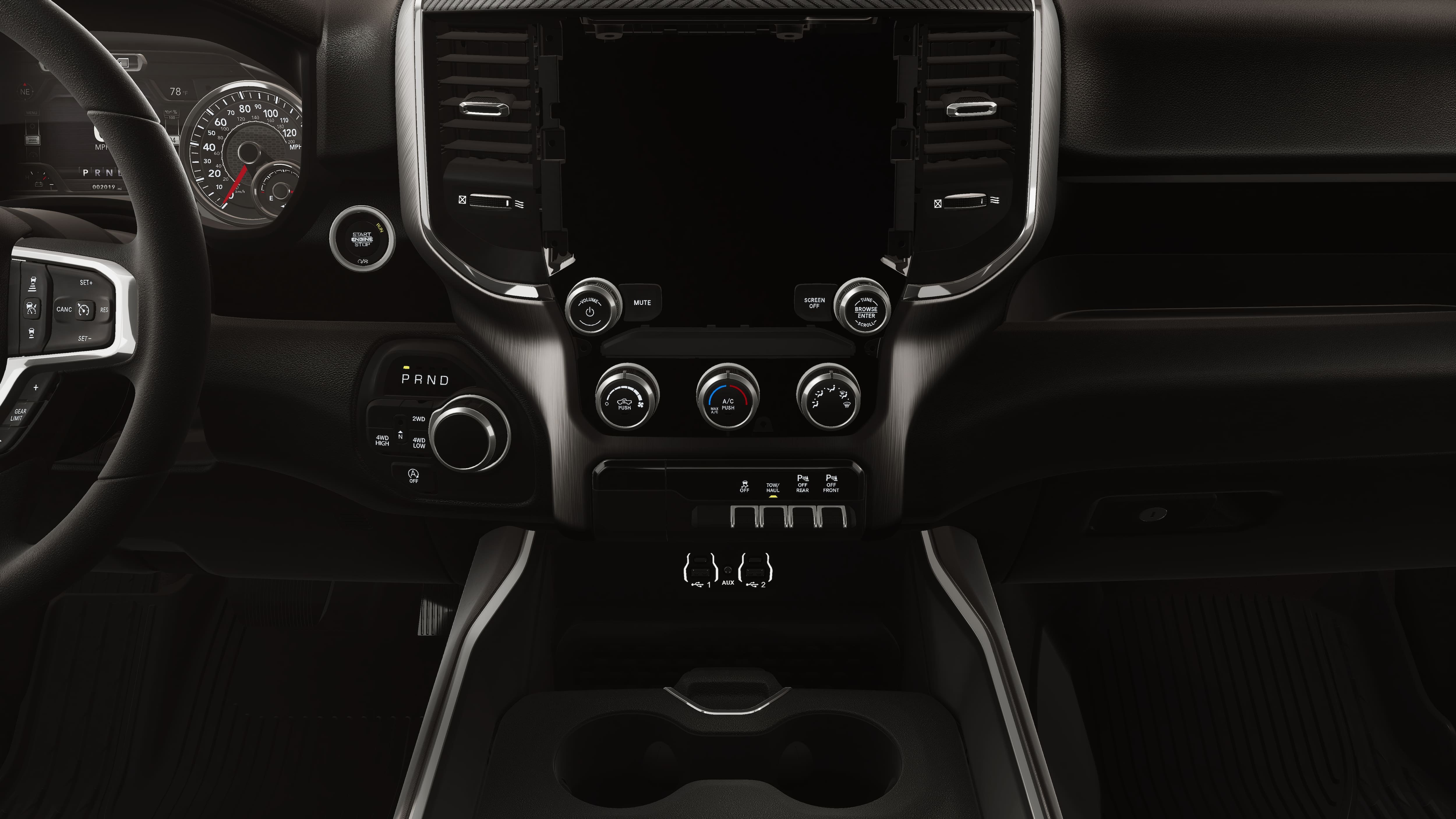 New 2026 Diamond Black Crystal Pearl-Coat Exterior Paint RAM  image 5