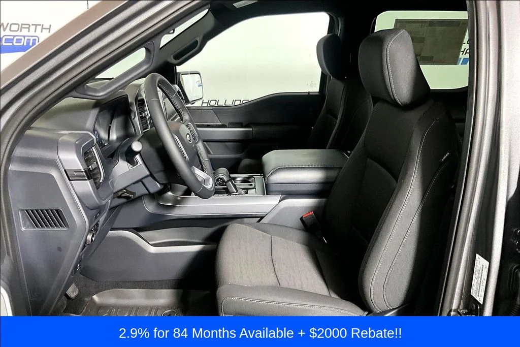 New 2026 Carbonized Gray Metallic Ford XLT image 9
