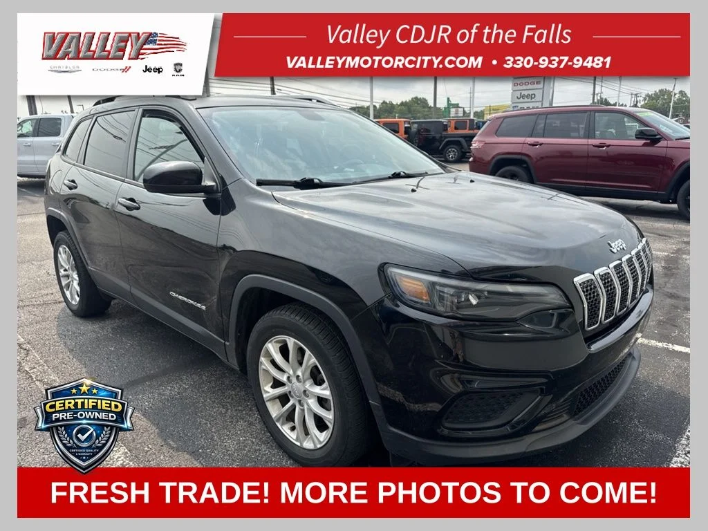 Certified Used 2020 Black Jeep Latitude image 1