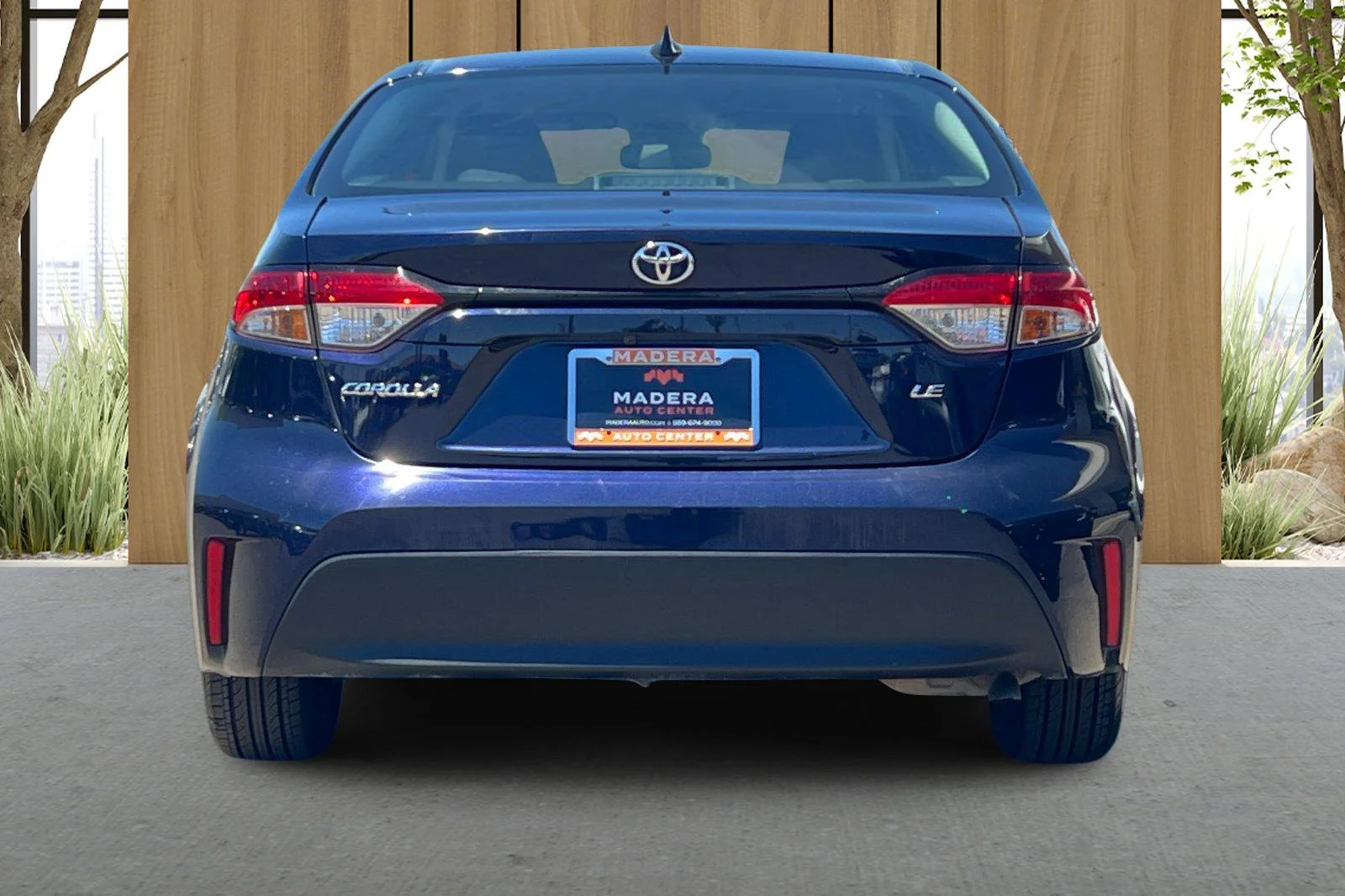 Used 2024 Blue Toyota LE image 5