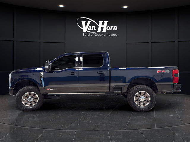 Used 2024 Antimatter Blue Metallic Ford King Ranch image 4