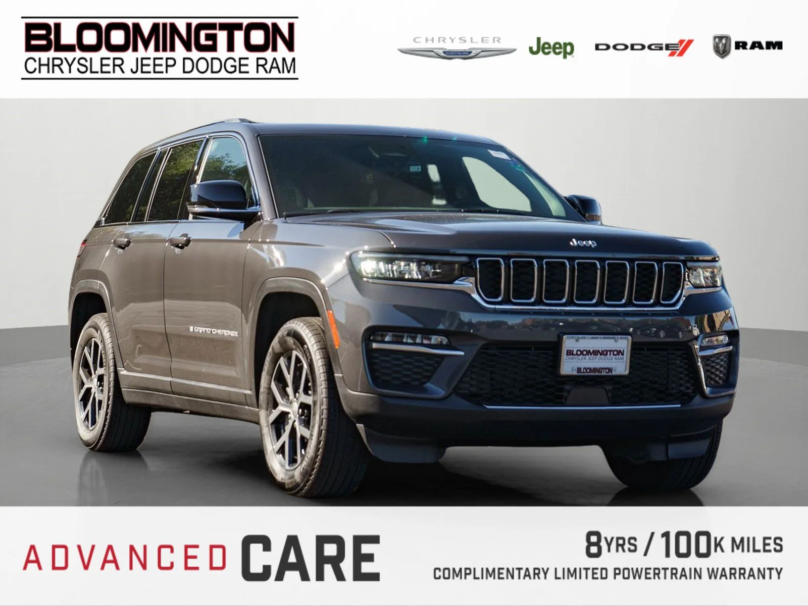 Used 2025 Baltic Gray Metallic Clearcoat Jeep Limited image 1