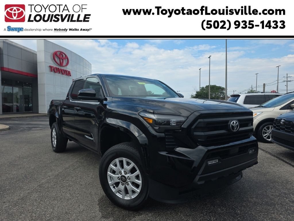 Certified Used 2025 Black Toyota SR5 image 1