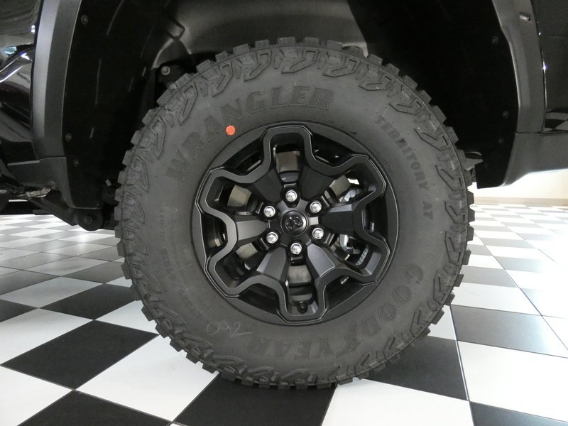 New 2026 Diamond Black Crystal Pearl-Coat Exterior Paint RAM RHO 4x4 Crew Cab 5