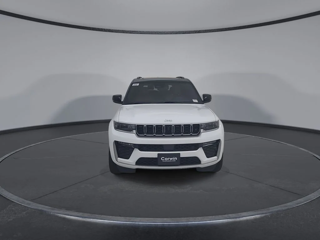 New 2026 Bright White Clear-Coat Exterior Paint Jeep Summit image 5