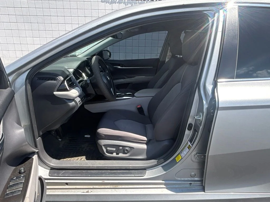 Used 2021 Silver Toyota LE image 3