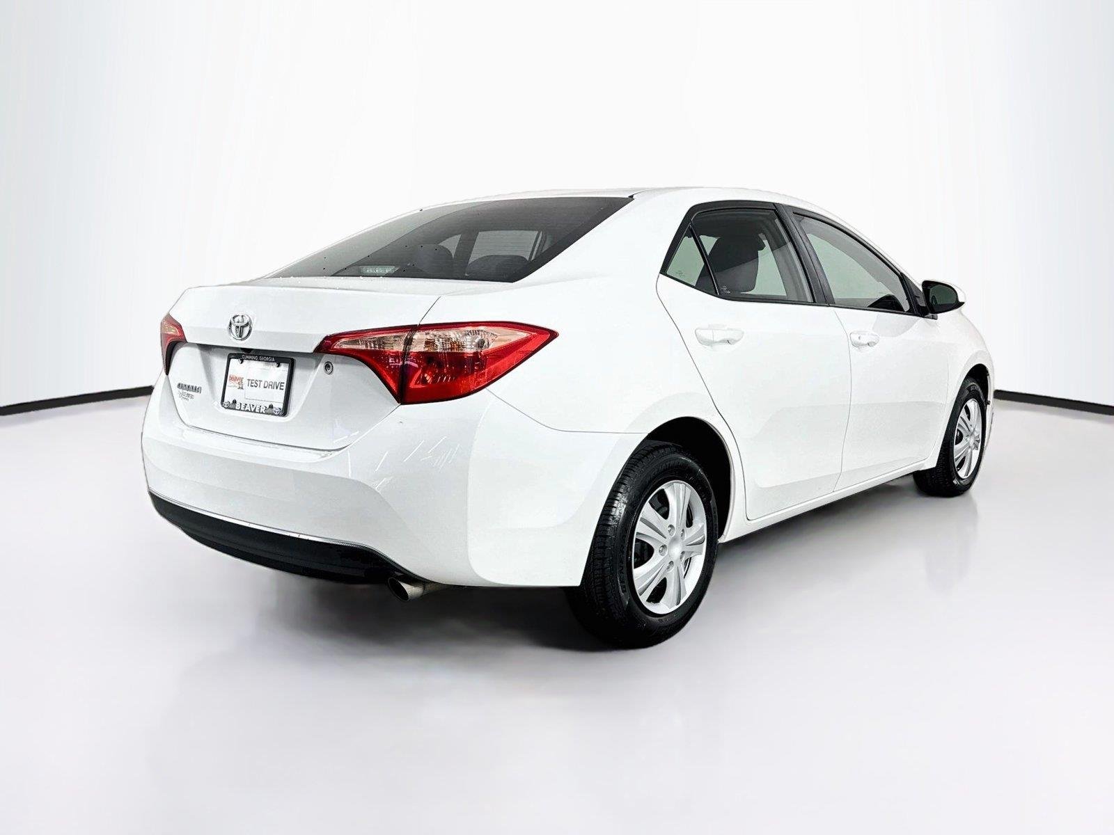 Used 2018 Super White Toyota L image 2