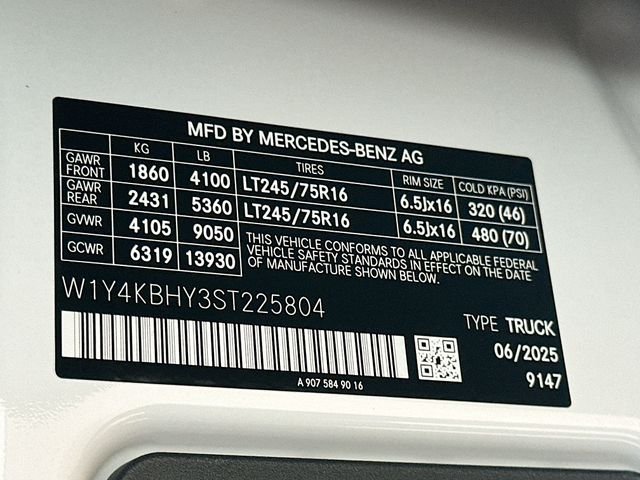 New 2025 Arctic White Mercedes-Benz Cargo 144 WB image 28