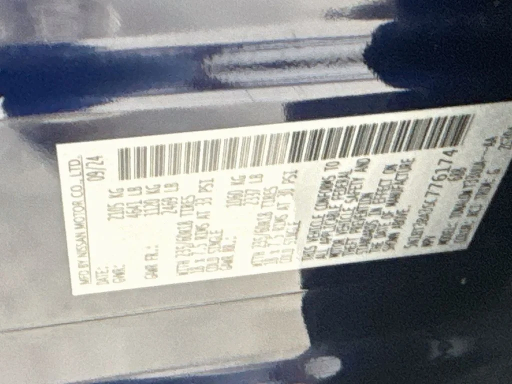 Certified Used 2025 Blue Nissan SV image 42