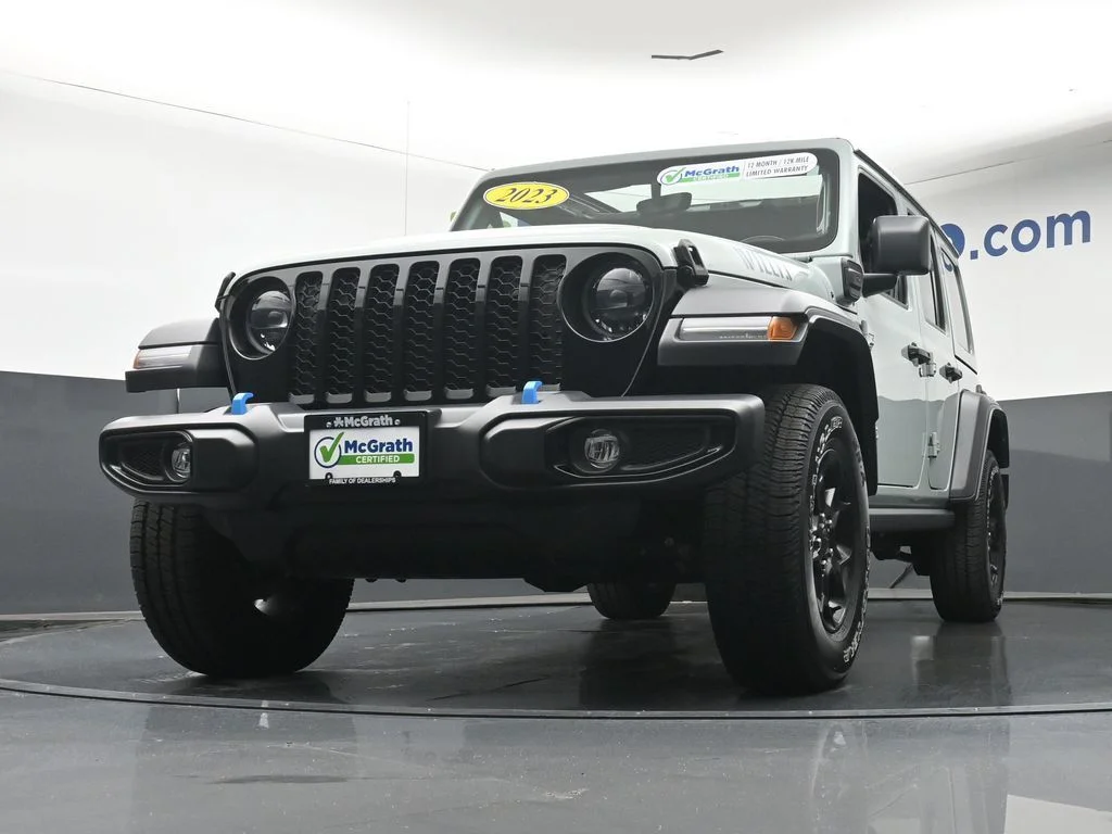 Used 2023 Gray Jeep Willys 4xe image 8
