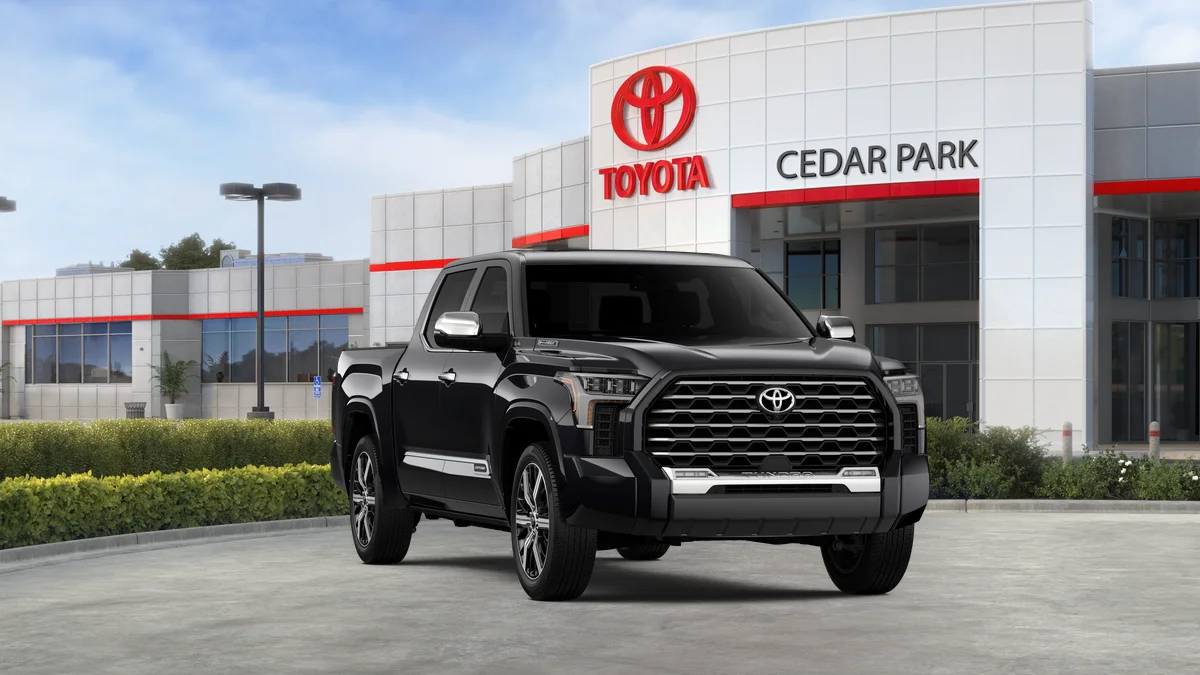 New 2026 Midnight Black Metallic Toyota Capstone image 16