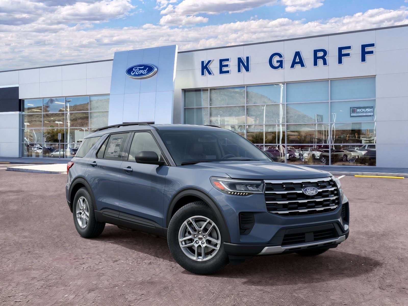 New 2027 Vapor Blue Metallic Ford Active image 4