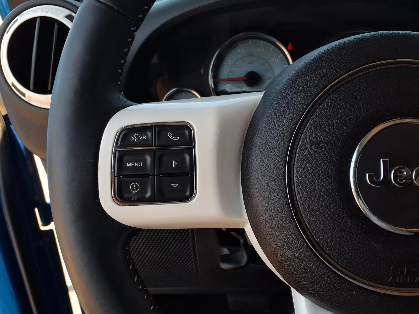 Used 2014 Blue Jeep Unlimited Sahara image 15