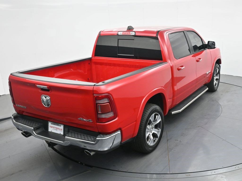 Used 2022 Flame Red Clearcoat Ram Laramie image 22