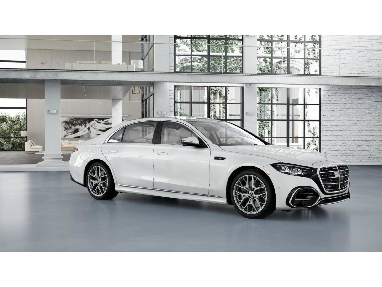 New 2027 MANUFAKTUR Moonlight White Metallic Mercedes-Benz S 580 image 12
