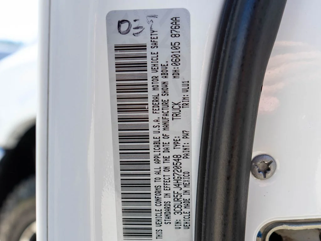 Used 2017 White Ram Laramie image 36