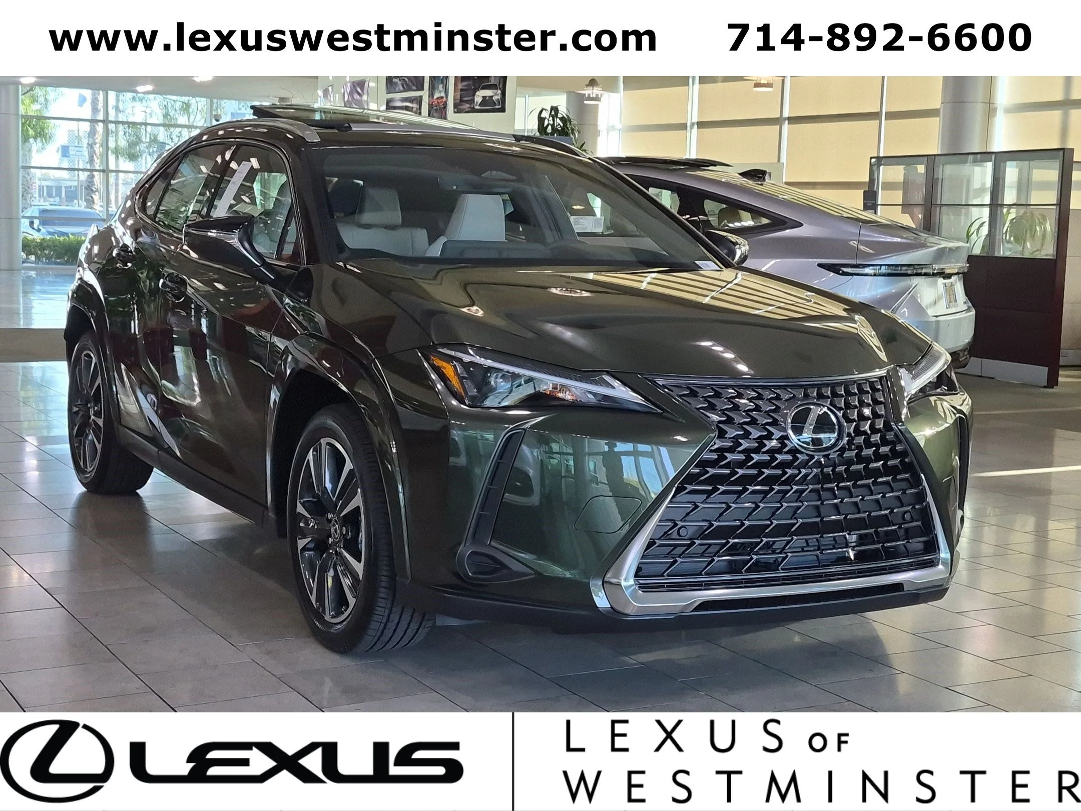 New 2026 Nori Green Pearl Lexus UX 300h PREMIUM image 3