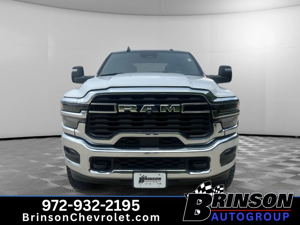 Used 2025 Bright White Clearcoat Ram Big Horn image 2