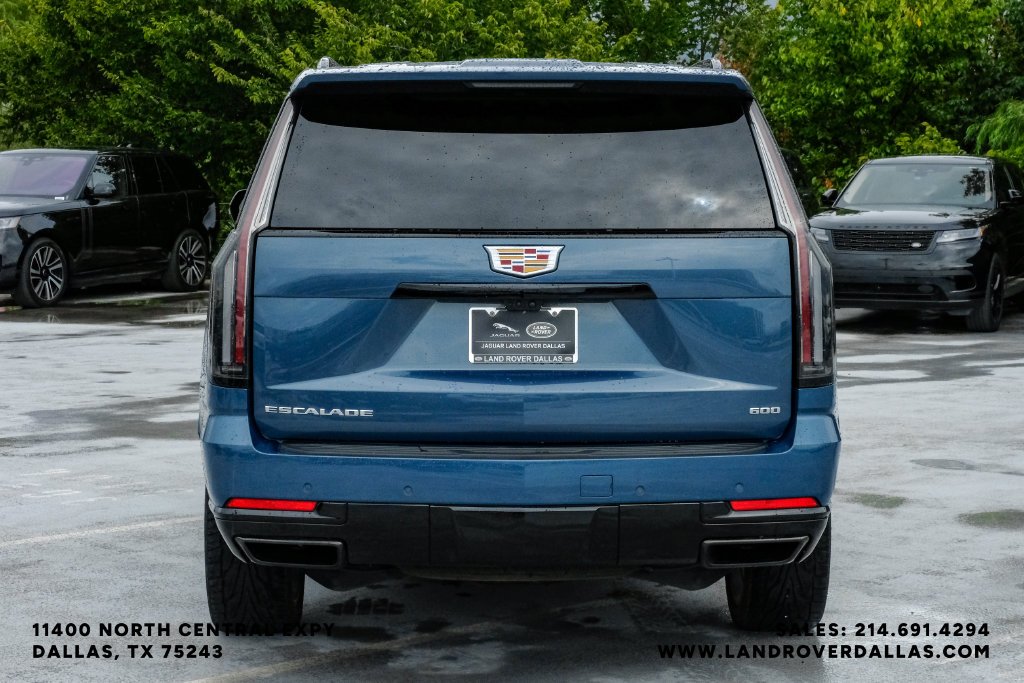 Used 2025 Deep Sea Metallic Cadillac Sport image 7