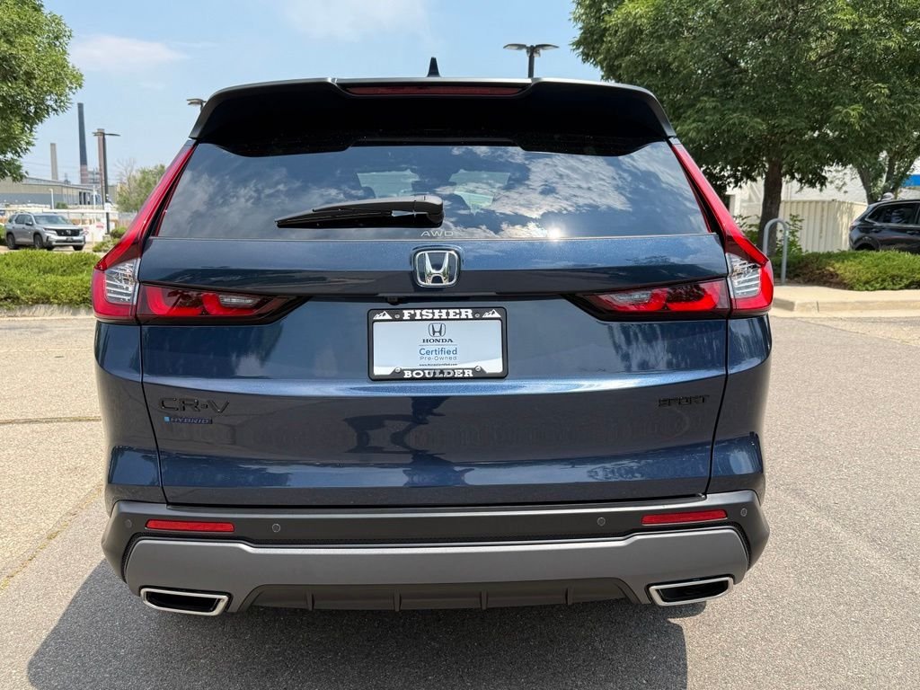 Certified Used 2026 Canyon River Blue Metallic Honda Sport-L image 5