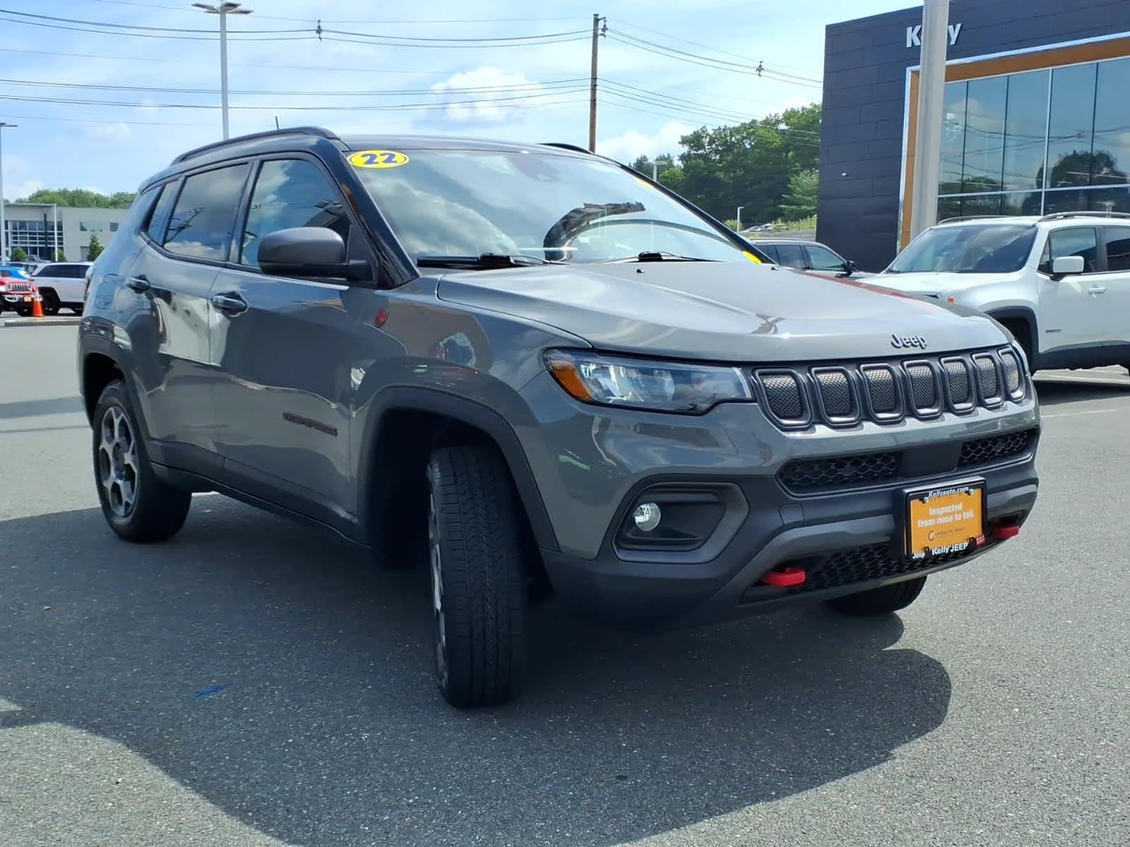Certified Used 2022 Sting-Gray Clearcoat Jeep Trailhawk image 5