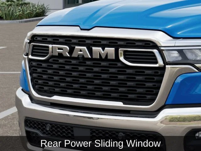 New 2026 Hydro Blue Pearl-Coat Exterior Paint RAM Big Horn/Lone Star image 13