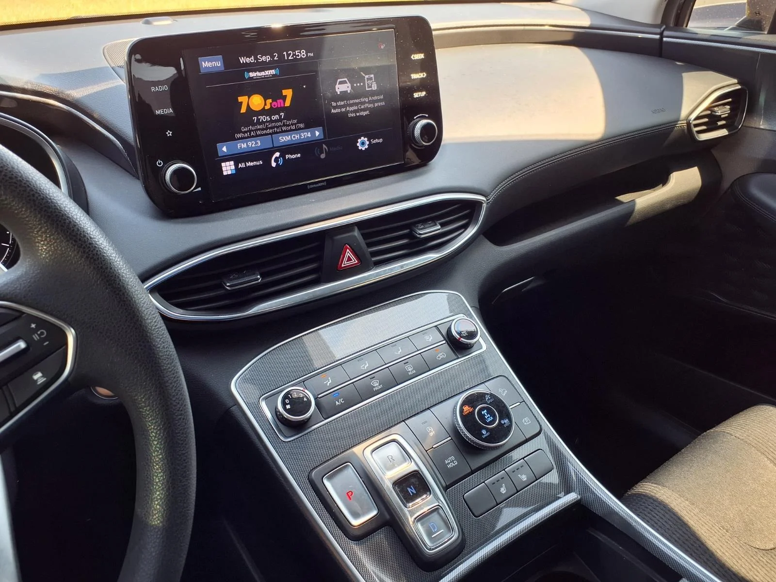 Used 2021 Twilight Black Hyundai SEL image 8