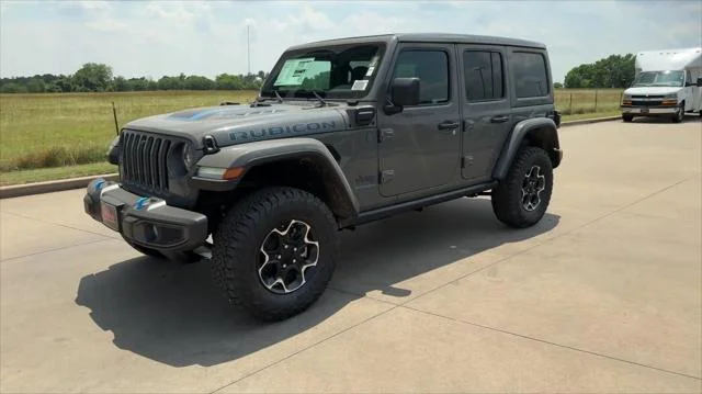 New 2023 Sting-Gray Clear-Coat Exterior Paint Jeep Rubicon 4xe image 4