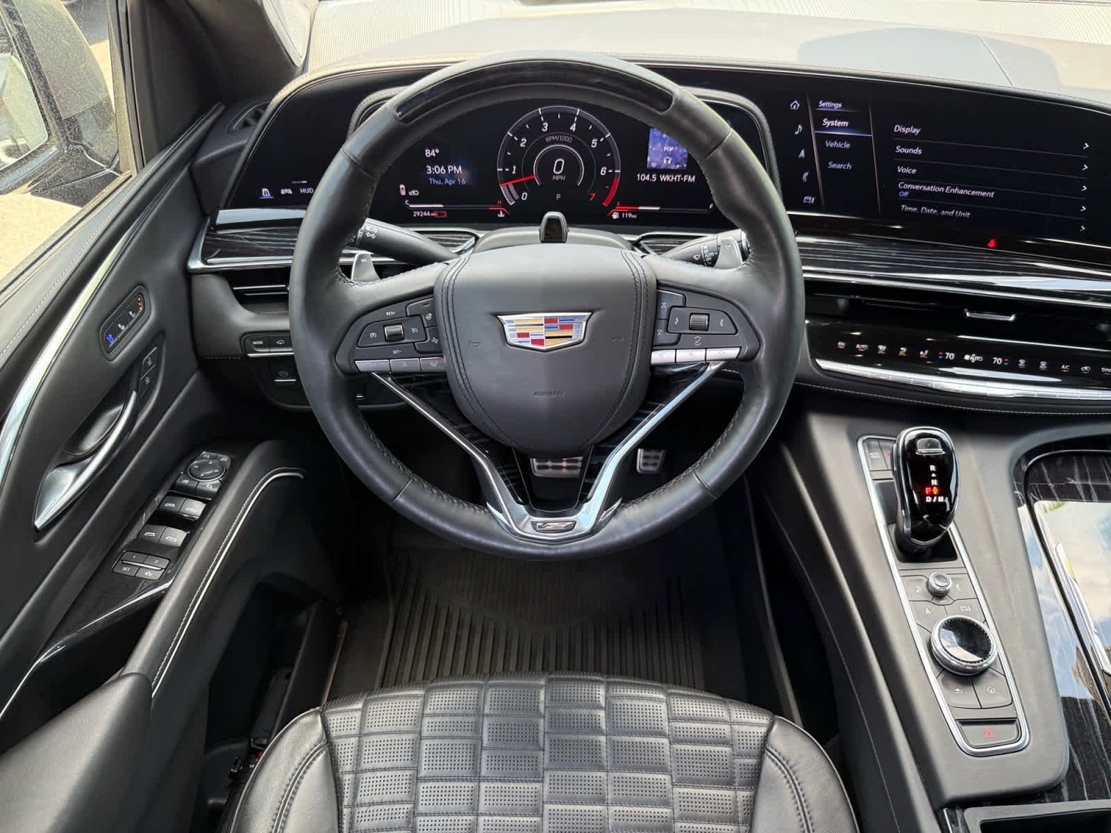 Used 2023 Argent Silver Metallic Cadillac AWD V-Series image 13