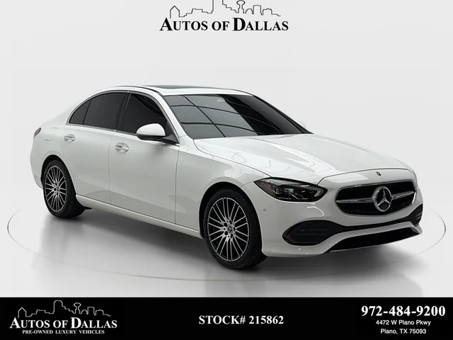 2024 Mercedes-Benz C-Class C 300 NAV,CAM,SUNROOF,HTD STS,BLIND SPOT,18