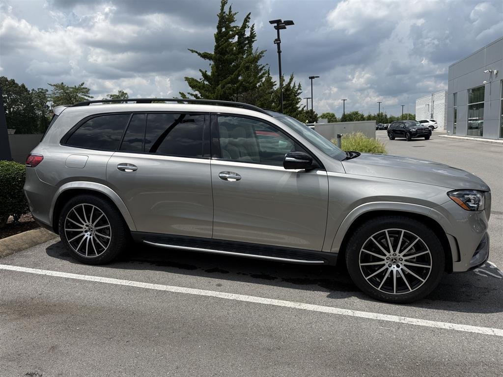 Certified Used 2022 Mojave Silver Metallic Mercedes-Benz GLS 450 image 1