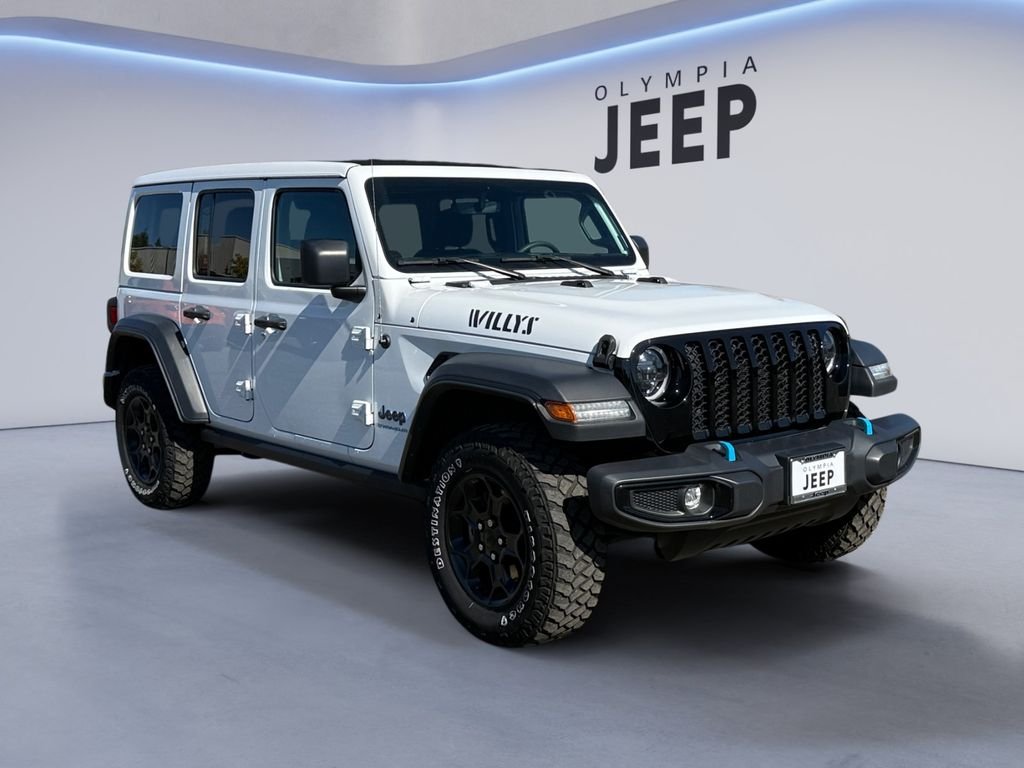 Used 2023 White Jeep Willys 4xe image 9