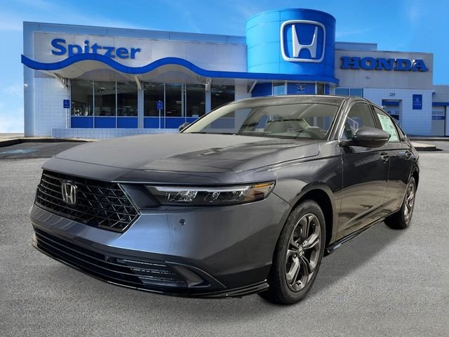 New 2026 Meteorite Gray Metallic Honda EX-L Hybrid image 8