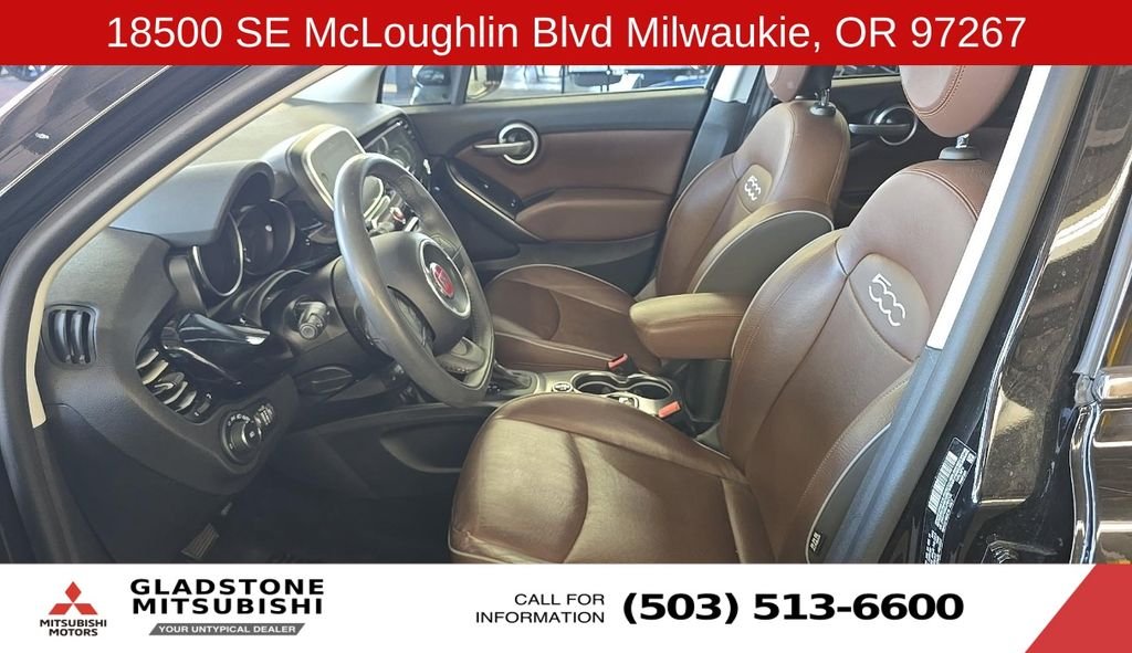 Used 2018 Nero Cinema (Black Clear Coat) FIAT Lounge image 6