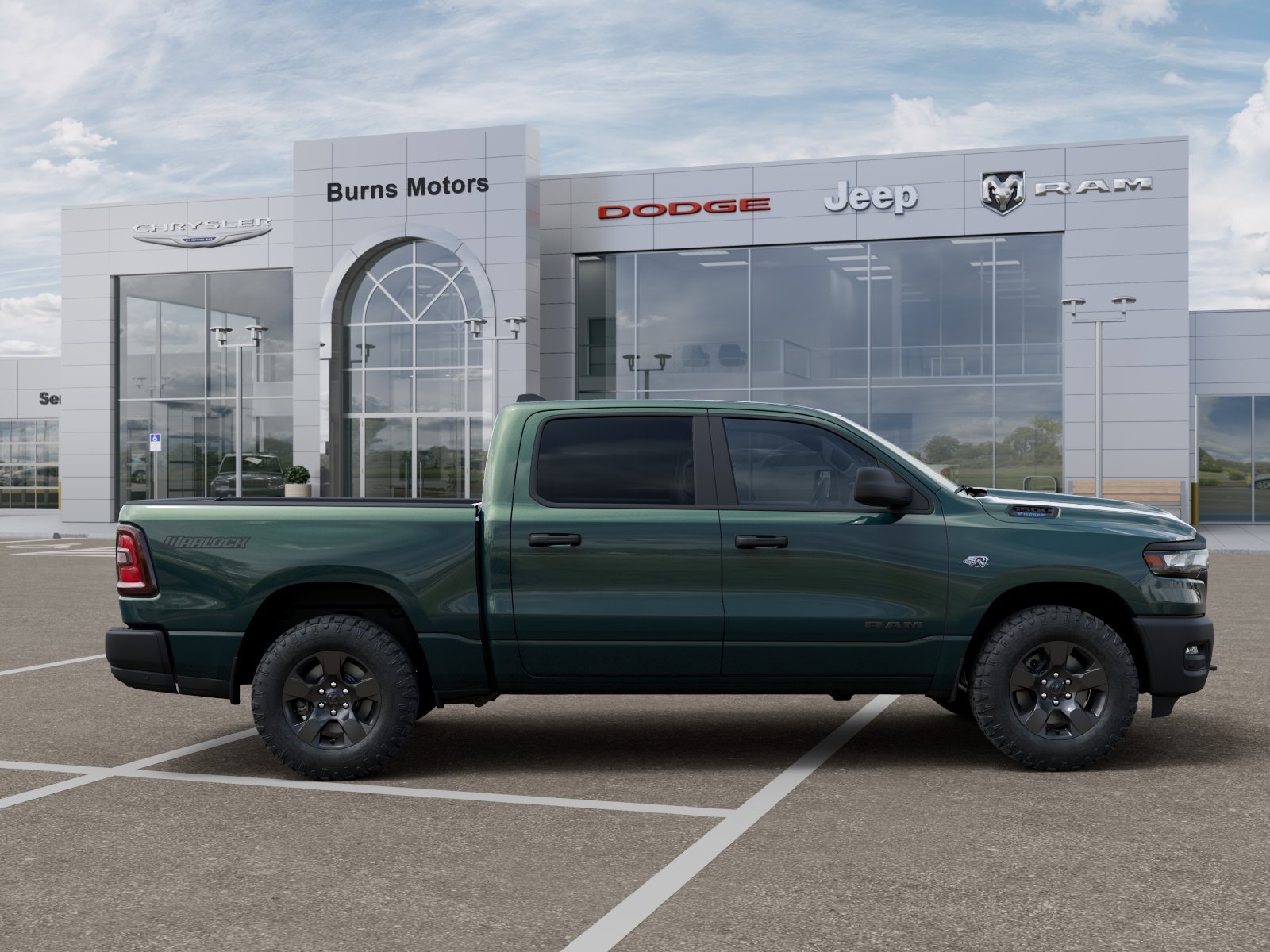 New 2026 Serrano-Green Metallic Exterior Paint Ram Warlock image 47