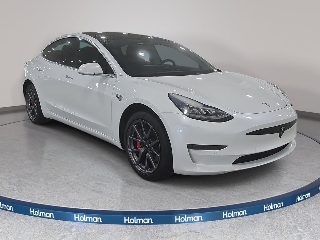 Used 2020 Pearl White Multi-Coat Tesla  image 3