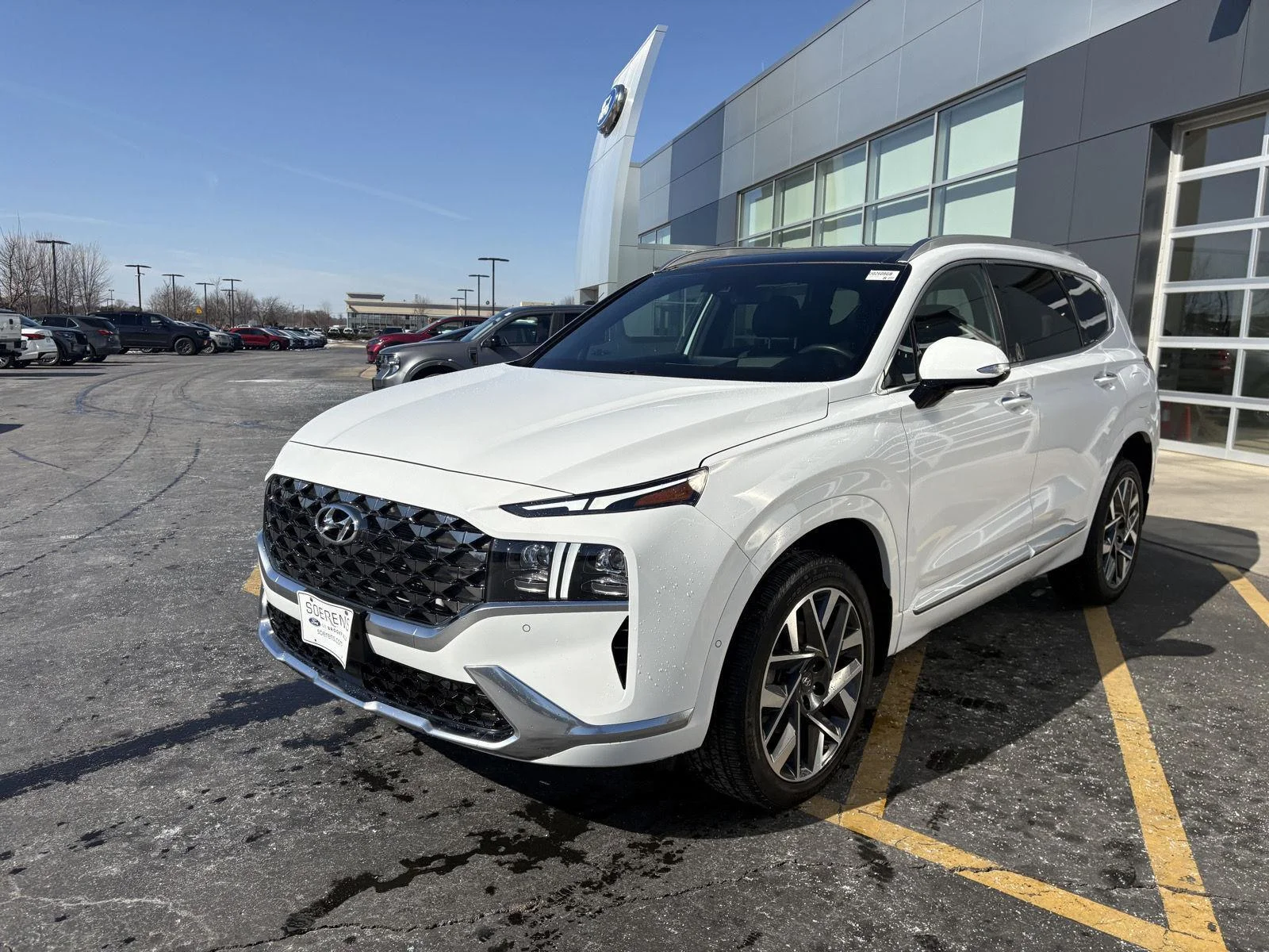 Used 2023 White Hyundai Ultimate Calligraphy image 3