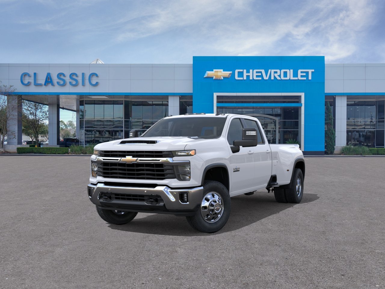 2026 Chevrolet Silverado 3500 HD LT DRW White at Classic Elite Chevrolet Hwy 6