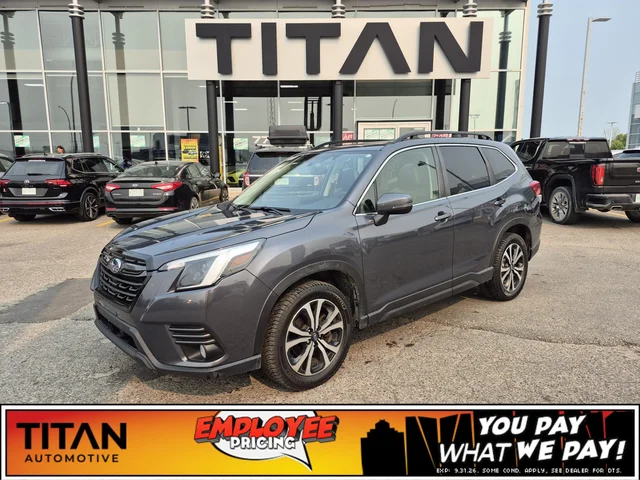 2023 Subaru Forester Limited AWD*Htd Leather | Sunroof | Htd Wheel | Nav | Harman/Kardon | Adaptive Cruise | Park Assist