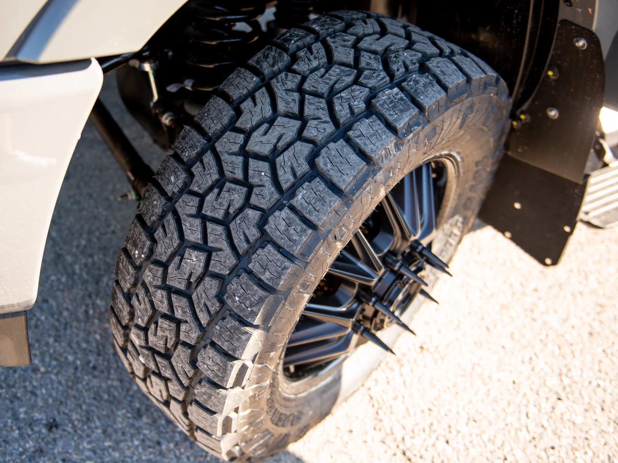 Used 2026 Grey RAM Limited* Mega Cab, 2 Inch Lift, 35 Inch Toyos, Trigger Industries Mudflaps image 3