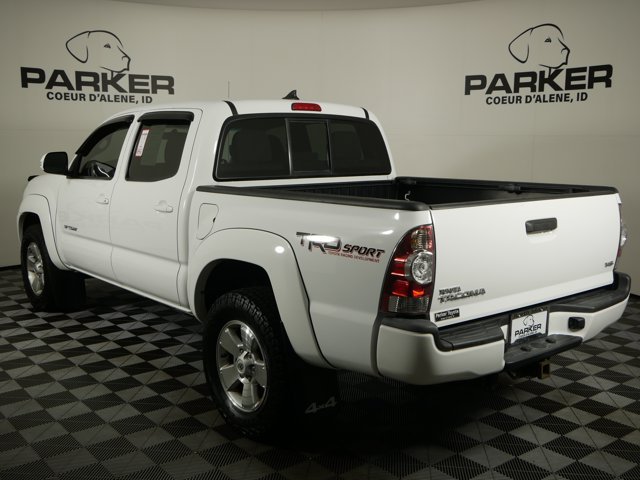 Used 2015 Super White Toyota Double Cab TRD Sport w/ Extra Value Pkg image 7
